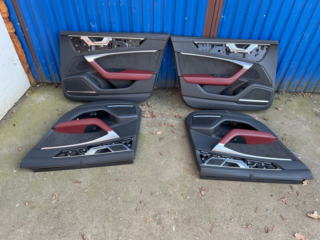 фото №7, Audi a6 c8 сидіння обшивки s-line competition комплект!