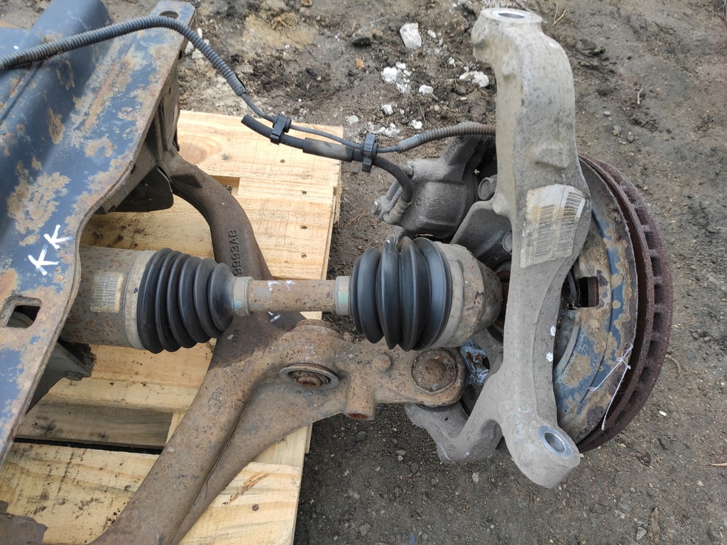 фото №14, Jeep cherokee liberty kk 2.8crd 7-12 подвеска перед рама поворотный кулак дифференциал