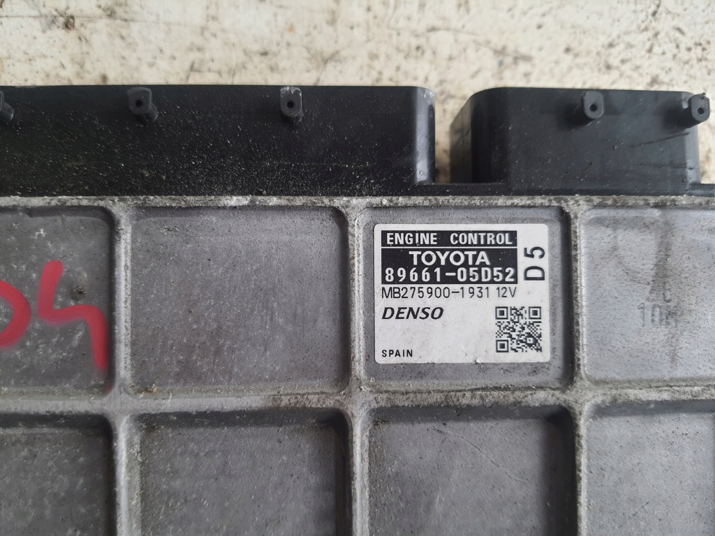 фото №2, Toyota бортовий комп'ютер 89661-05d52