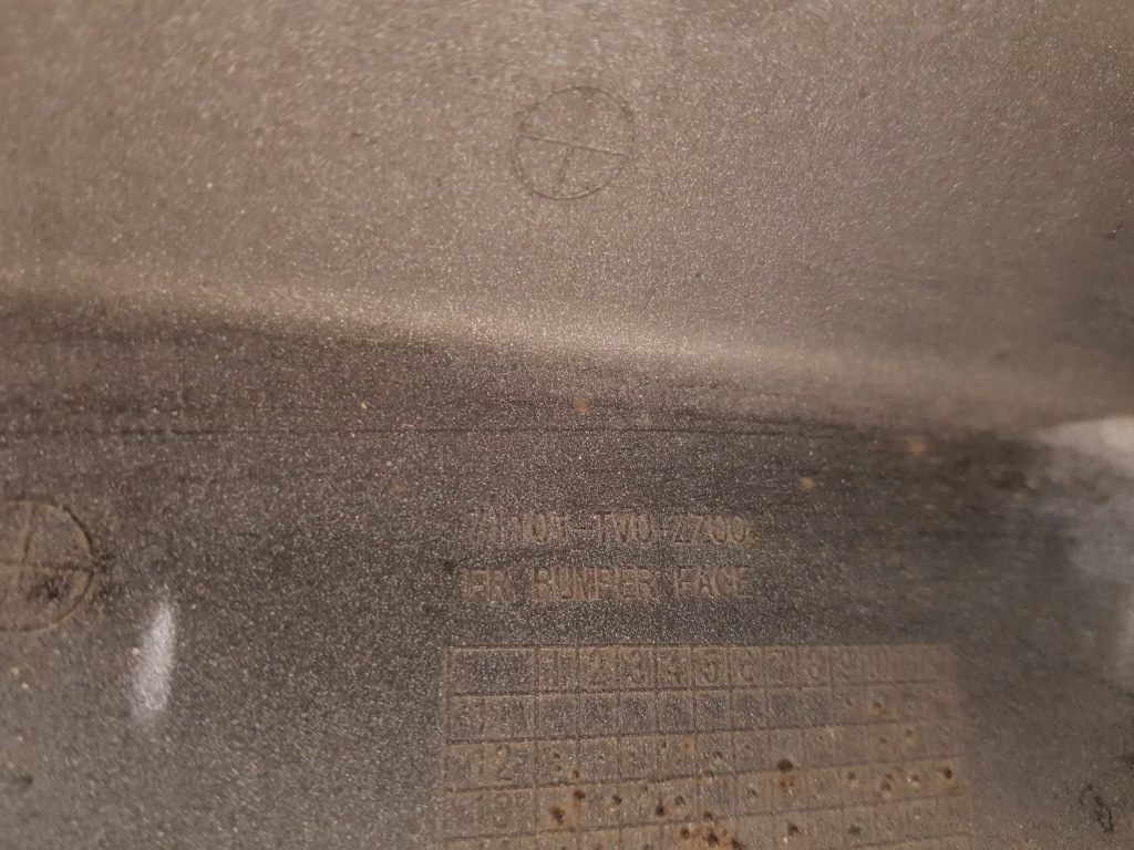 Бампер передний накладка решётка oem honda civic ix 12-15 Недорого