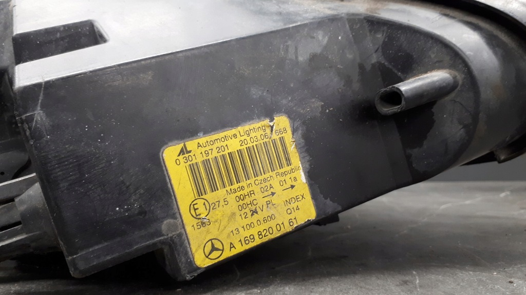 фото №12, A1698200161 фара лівий mercedes a-klasa w169