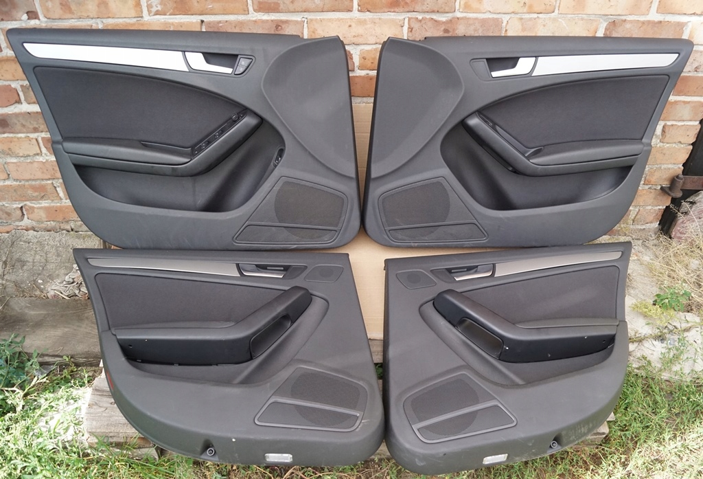 фото №6, Сиденье левый правый заднее сиденье обшивки дверь audi a4 b8 sedan комплектная обивка