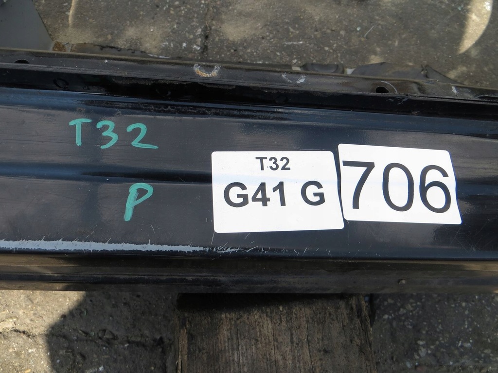 фото №5, Nissan x-trail t32 поріг блок двигуна правий перед 14-