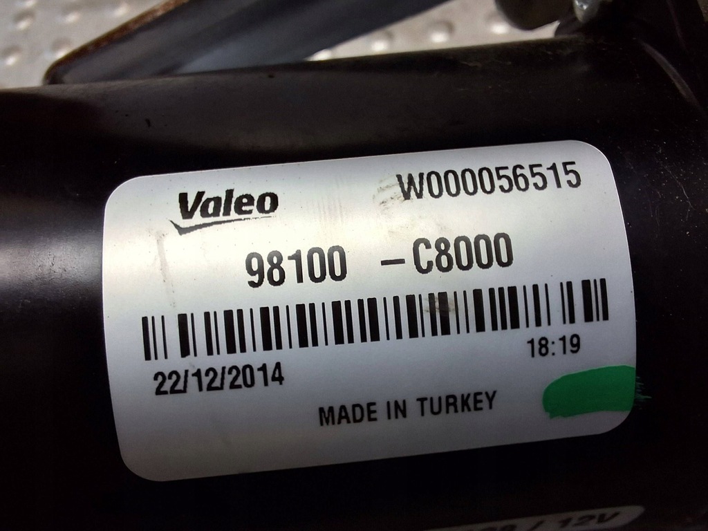 фото №5, Механизм дворник 98100-gb000 hyundai i20 ii 14-20 europa