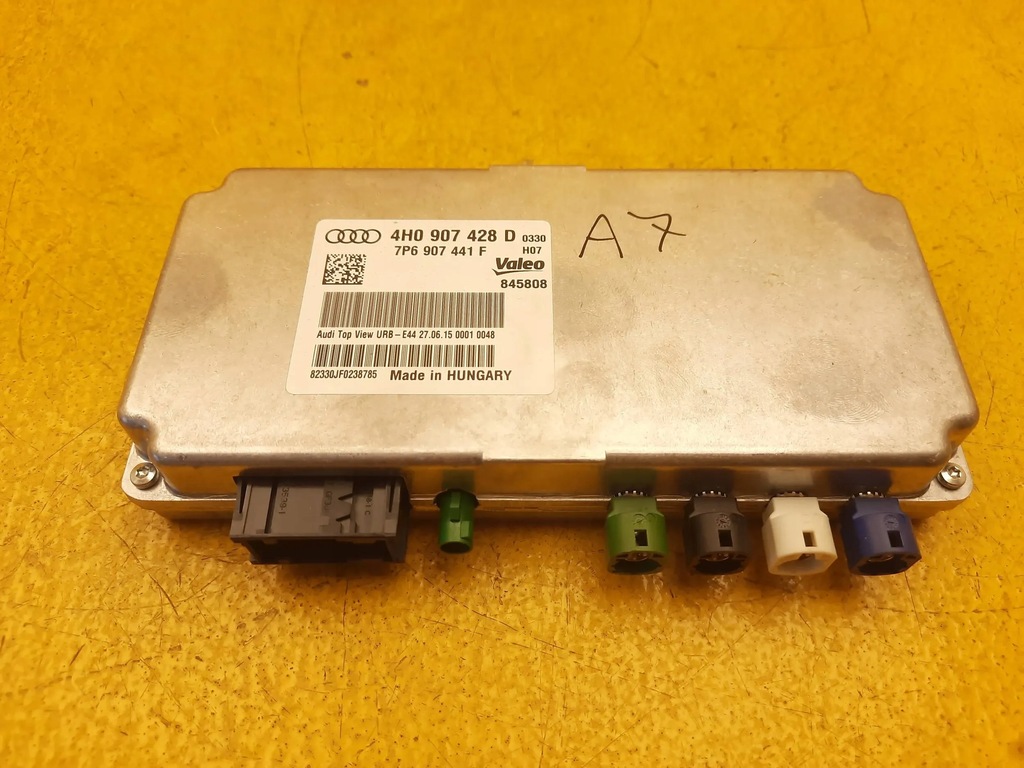 фото №1, Audi a7 c7 4g модуль блок керування камери topview 4h0907428d