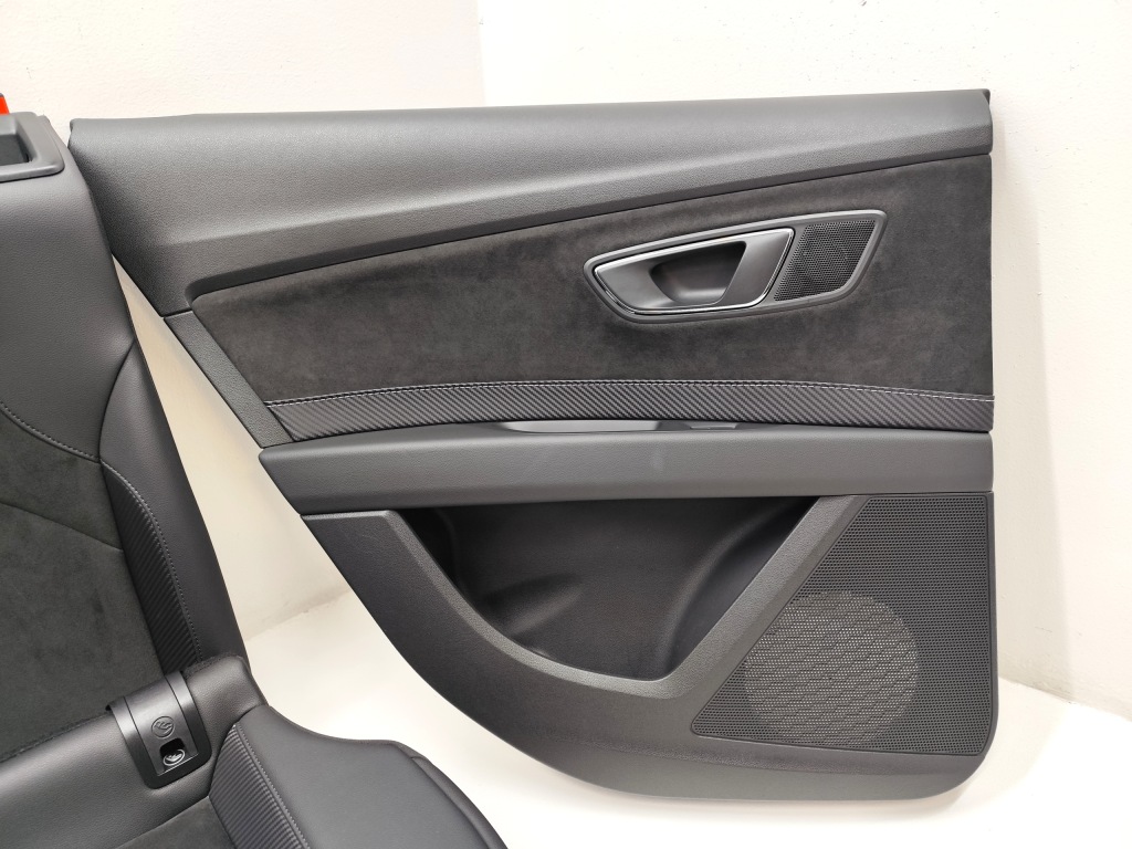 фото №12, Cupra seat leon 5f kombi lift сидіння заднє сидіння обшивки шкіра alcantara комплект
