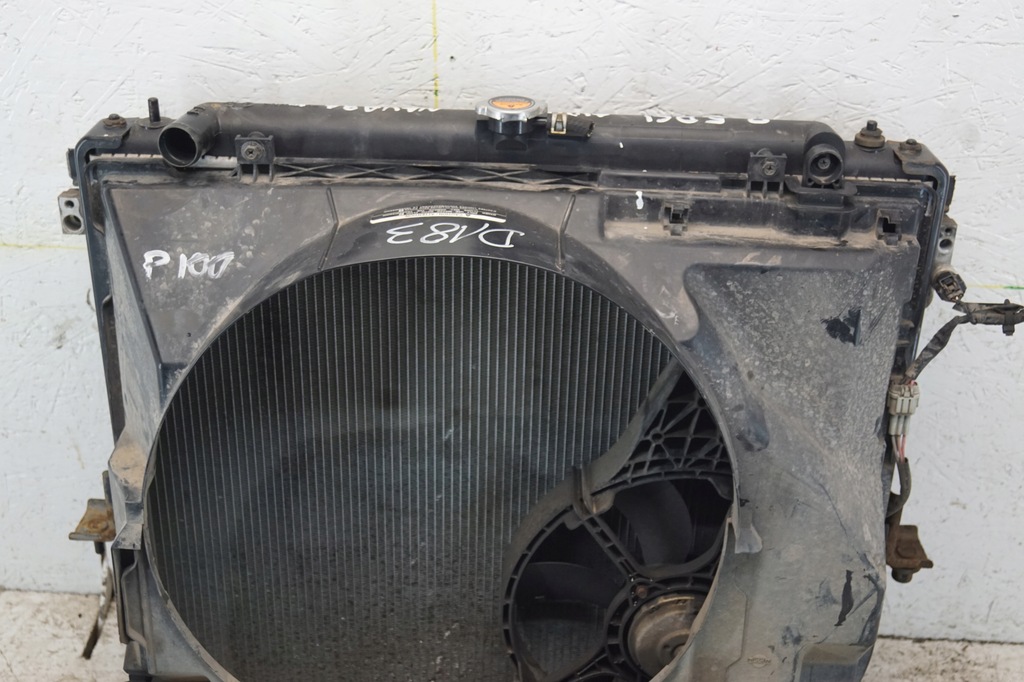 фото №13, Радиатор вентилятор nissan navara d40 2.5 dci автоматическая коробка передач