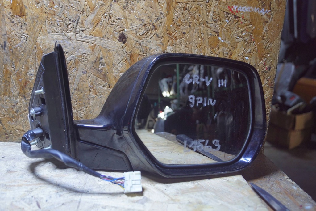 фото №12, Honda cr-v iii зеркало правое 9 pin l1563 uk