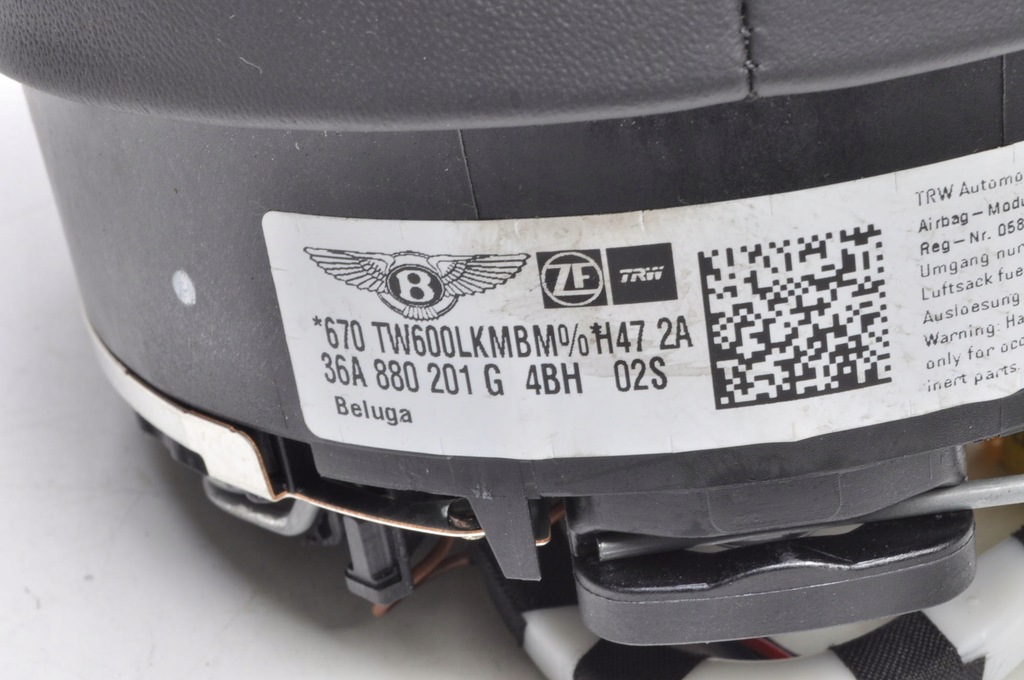 фото №7, Bentley bentayga подушка воздушная водителя подушка безопасности 36a880201g