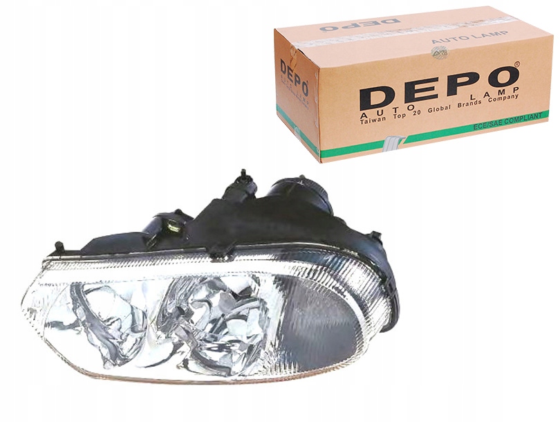 фото №1, Фара h1/h7 електричний колір вкладиш: хромовані деталі