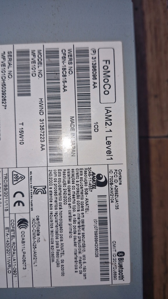 фото №4, Радио cd volvo v40 ii 31396096aa оригинал