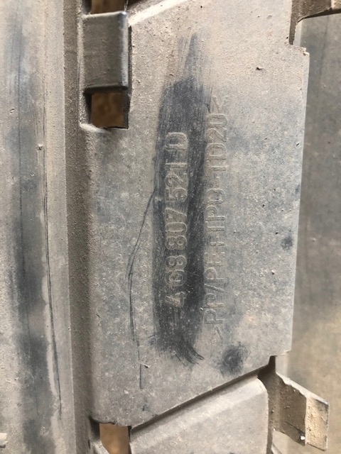 фото №12, Audi a7 s7 4g молдинг спойлер диффузор накладка бампера задняя 4g8807521d