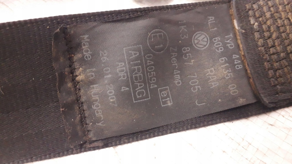 фото №8, Натягувач поперечина pas volkswagen 1k3857705 1k3857706