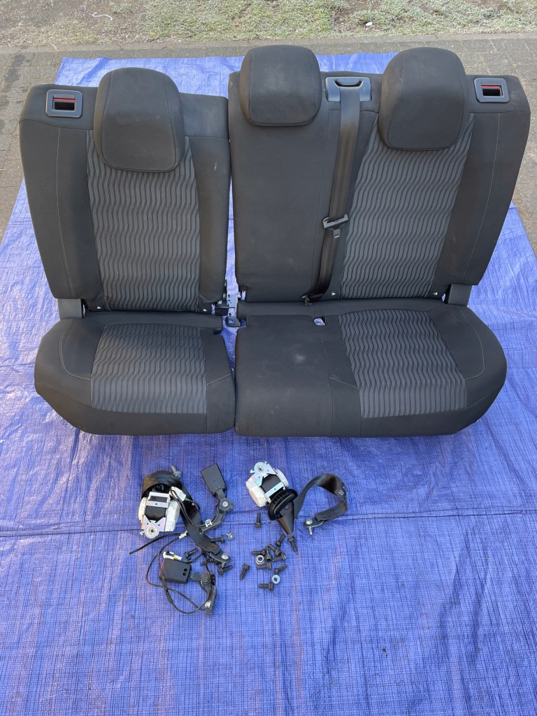 фото №8, Peugeot 308 t9 sw kombi сиденья задняя заднее сиденье ремни защёлки