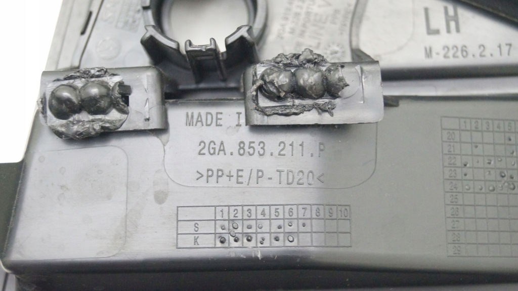 Vw t roc r line рестайлинг  21-25 drl led левый противотуманная фара Киев