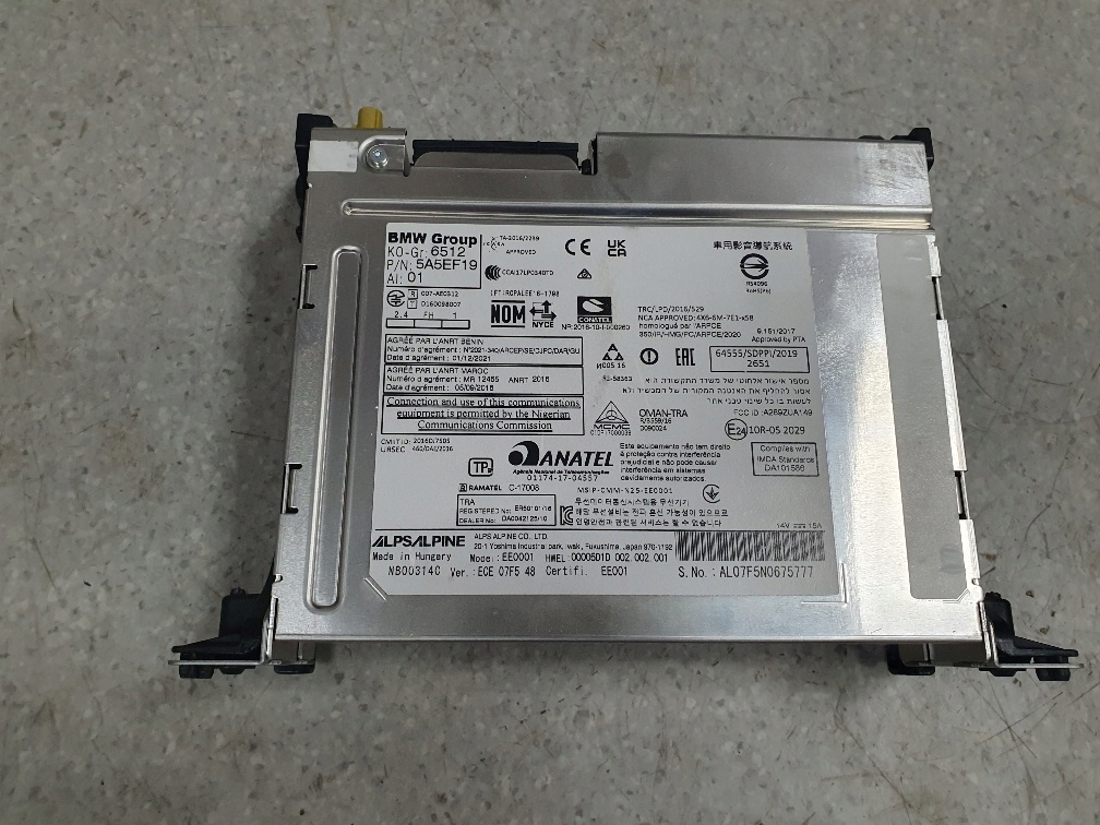 фото №1, Mini cooper f56 f55 lci радио считыватель навигации alpine 5a5ef19