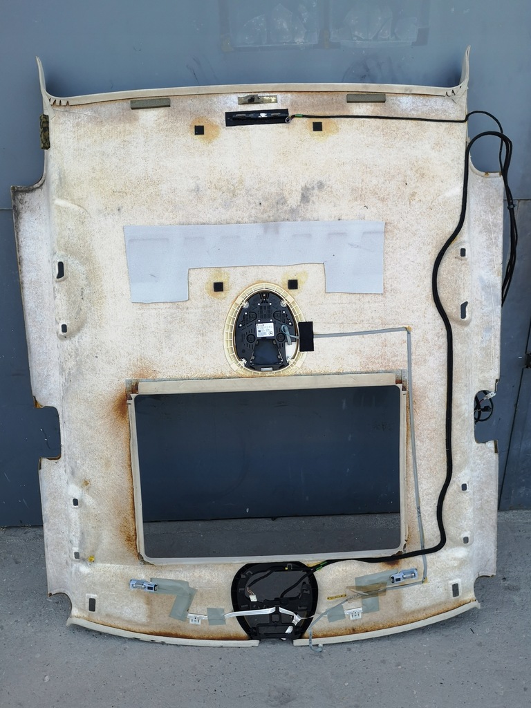 фото №6, Mercedes cls w219 потолок alcantara люк