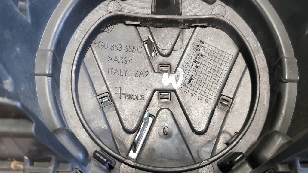 фото №14, Решётка радиатора перед vw golf vii