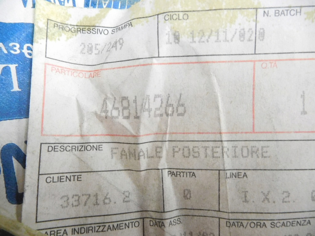 фото №8, Лампа задня сторона ліва marea lybra 46814266