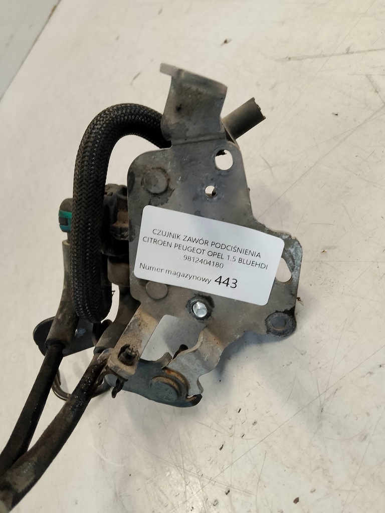 фото №8, Citroen peugeot opel 1.5 bluehdi датчик клапан вакуумa 9812404180