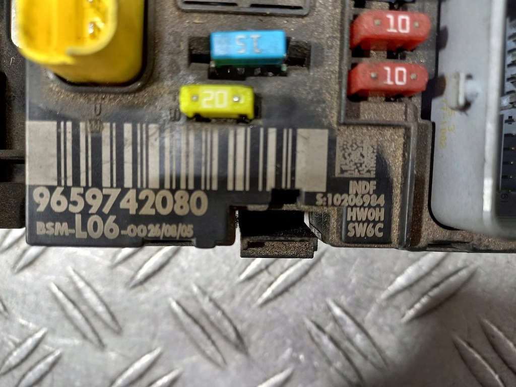 фото №7, Модуль bsm peugeot 307 sw 9659742080 bsm-l06