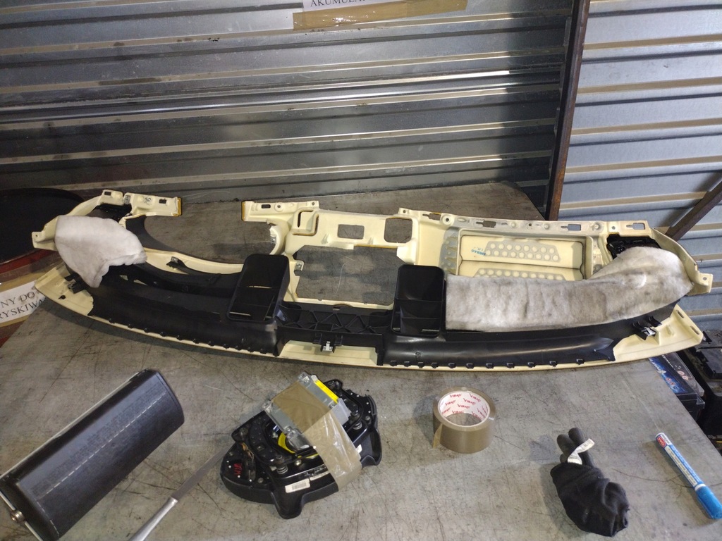 фото №15, Приборная панель приборная air bag mercedes w211