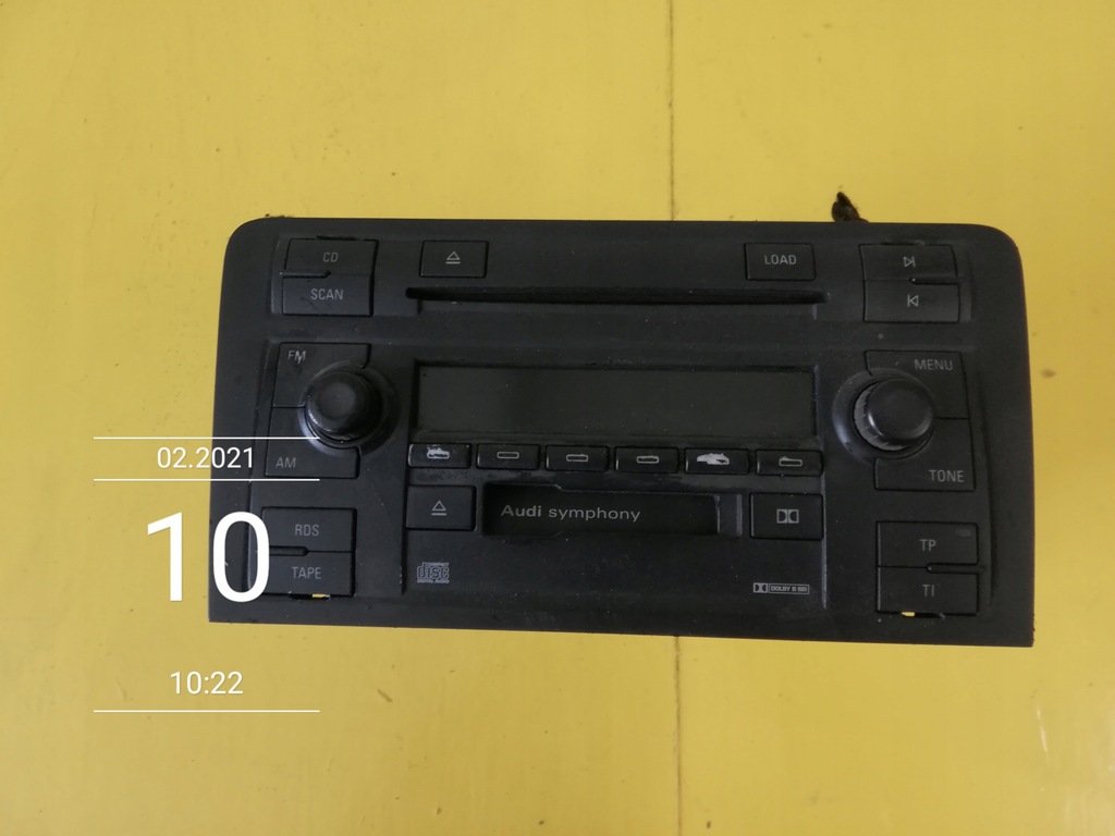 фото №1, Audi a3 8p радіо радіопрогравач cd mp3
