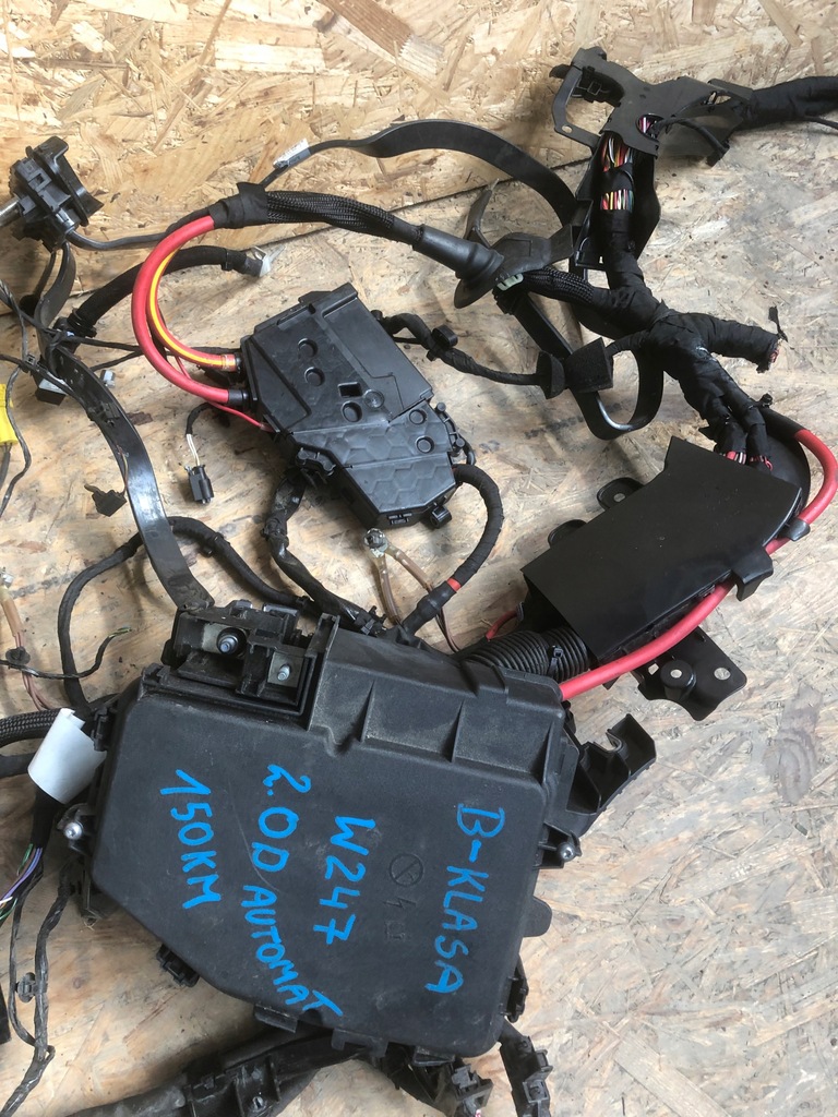 фото №4, Джгут двигуна коробка mercedes w247 b-klasa 2.0d