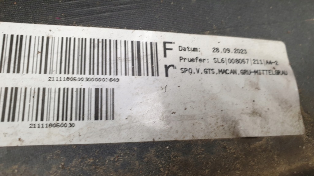 Porsche macan gts lift 95b бампер перед передній 95b827530ak 95b827530 Недорого