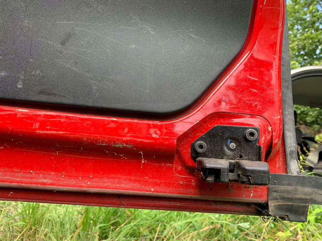 фото №9, Двері задня задні ліва fiat doblo ii combo d 168 червоні wwa