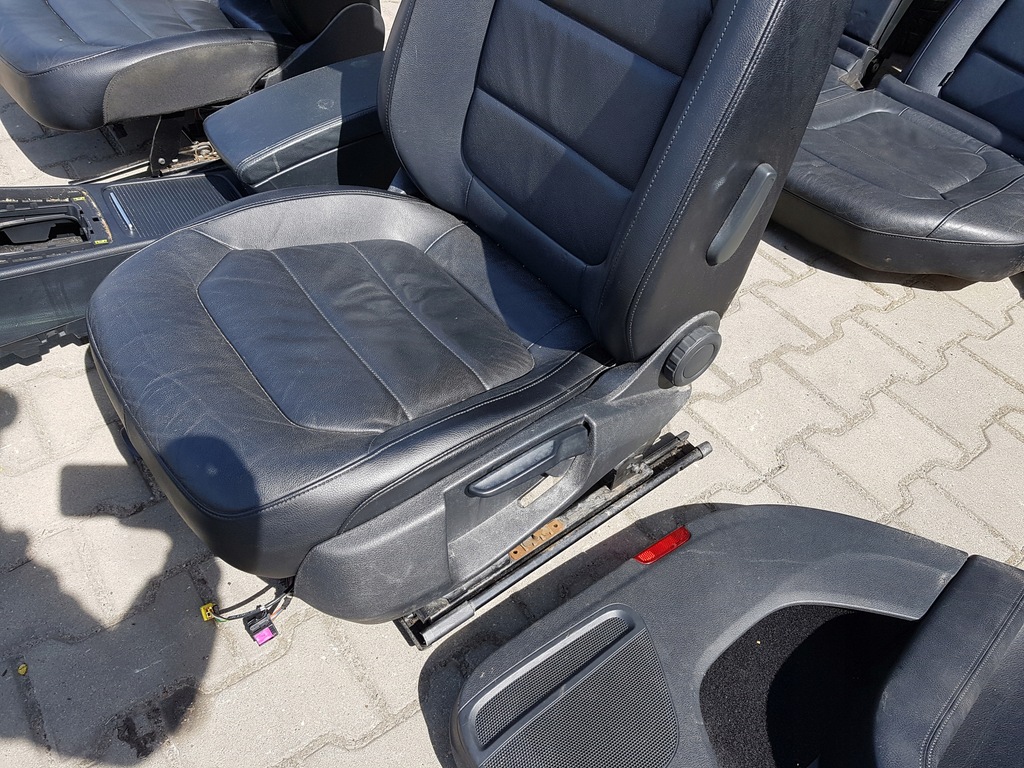 фото №11, Vw passat b7 10r- sedan сидіння шкіряний заднє сидіння