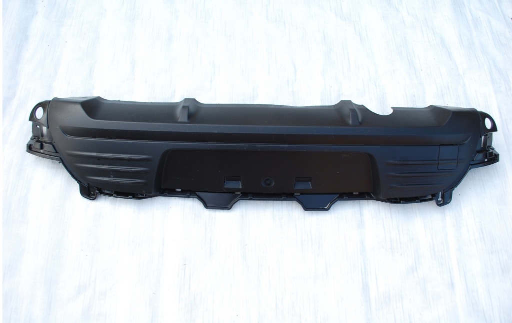 фото №1, Диффузор накладка бампер задняя renault clio iv hb fl