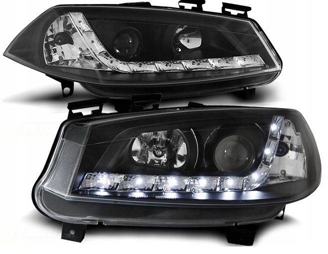Фары фары к renault megane 2 2 od 2002 к 2005 roku daylight led Цена