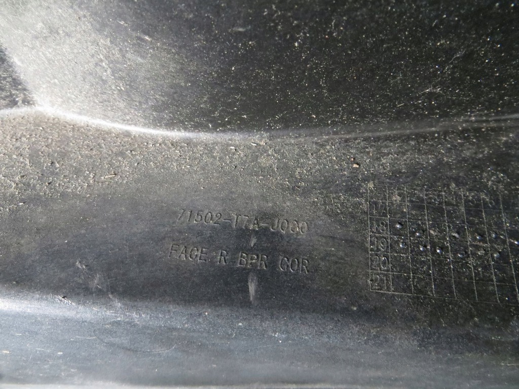 фото №11, Honda hr-v ii уголок бампера правый задняя задний nh731p 17-