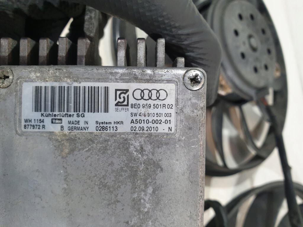 фото №8, Вентилятор радіатора 8e0959501r seat exeo 2.0tdi eur 10r