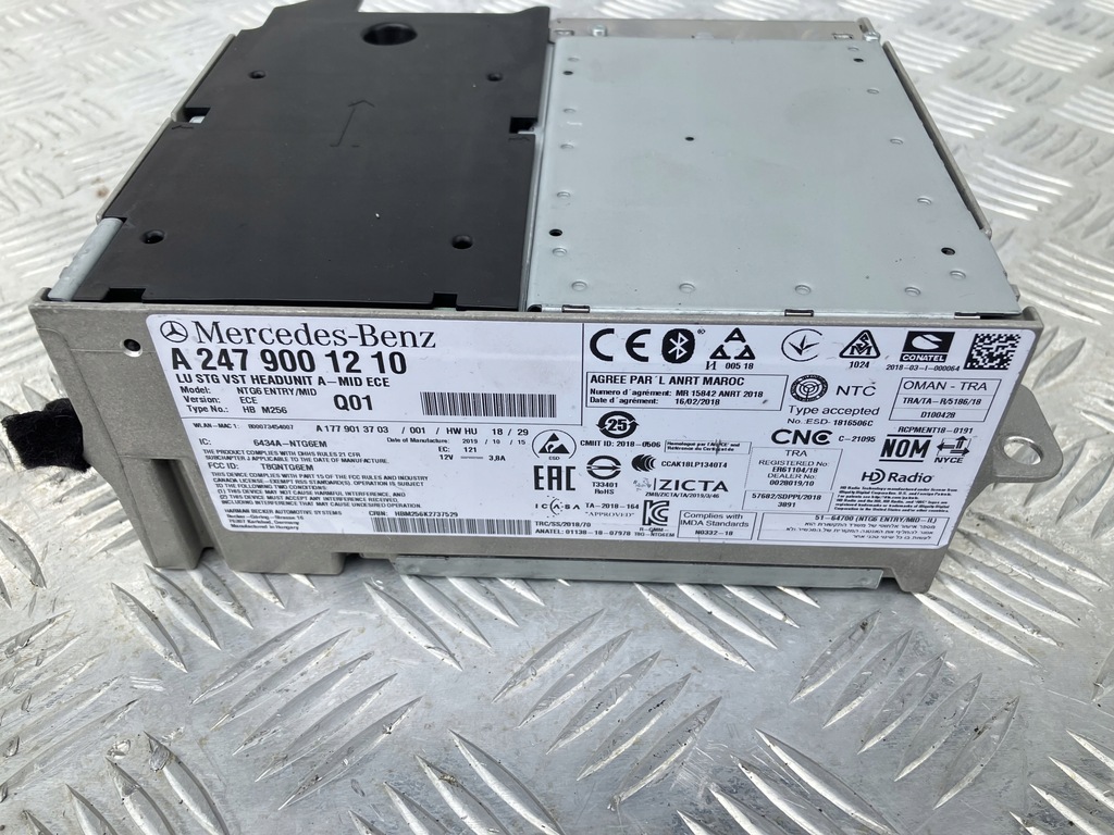 фото №1, Радио навигация ntc mercedes b klasa w247