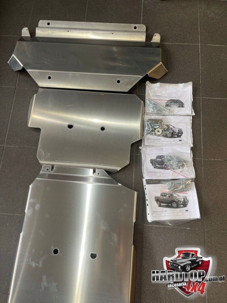 фото №8, Захист pod двигун захист двигуна aluminiowe nissan navara d23 np300