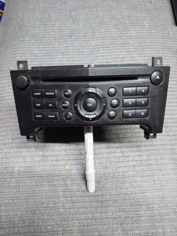 фото №1, Радіо радіопрогравач cd peugeot 607