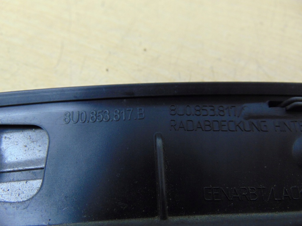 фото №14, Молдинг накладка крила лівий задня audi q3 8u0853817b