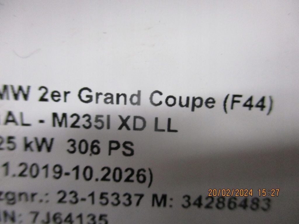 фото №9, Дах панорама bmw f44