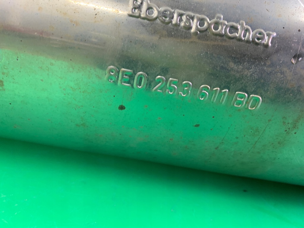 фото №7, Гаситель выхлоп конечный skoda superb i 1 lift 1.9 tdi 01-08 8e0253611bd