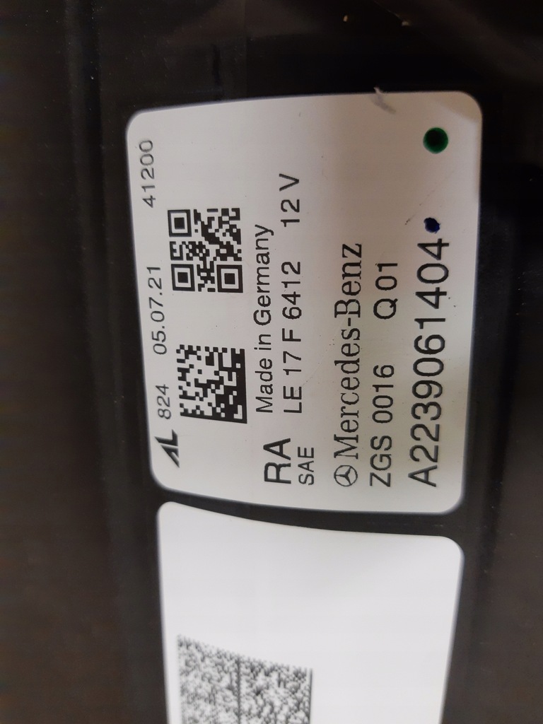 фото №13, Mercedes s w223 лампа ліва+ права multibeam usa