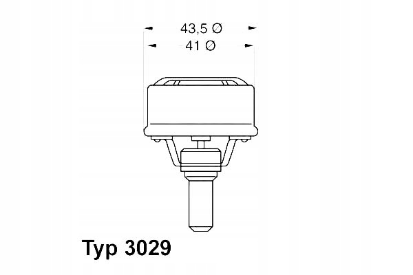 фото №1, Wahler 3029.89 термостат, середина охлаждающий
