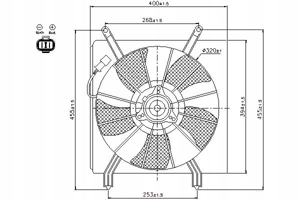 фото №1, Nissens 85048 вентилятор, охлаждение двигателя