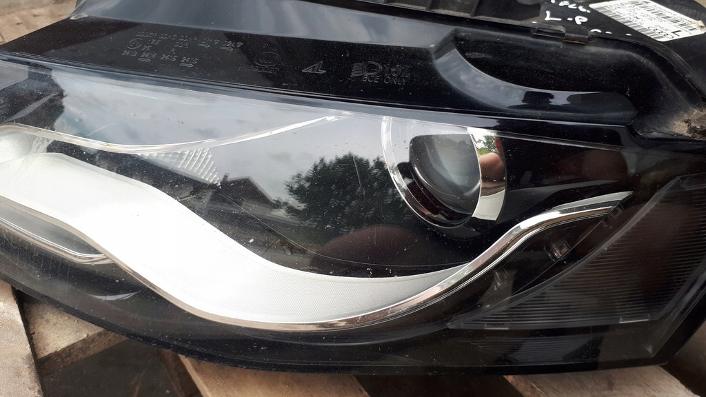 фото №14, A4 b8 s4 лампа лівий перед bixenon поворотний uk