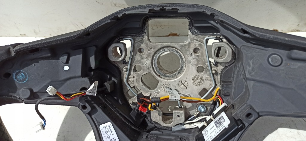 фото №9, Vw golf 8 viii 2020- воздуховод мультифункция кожа bez лепестки переключения 5h0959542e