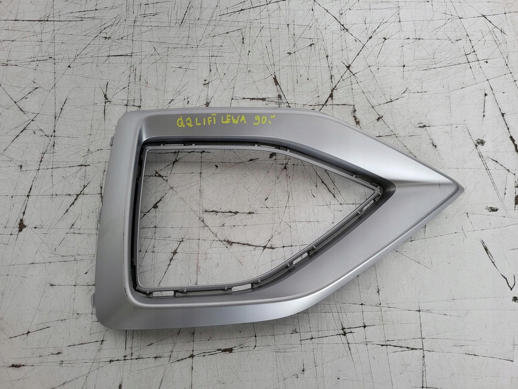 фото №1, Молдинг рамка решётки бампера перед audi q2 lift левая