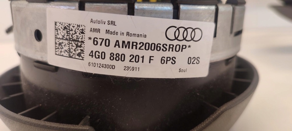 фото №7, Audi a7 4g подушка подушка безопасности воздуховод 4g0880201f 8x0419091m