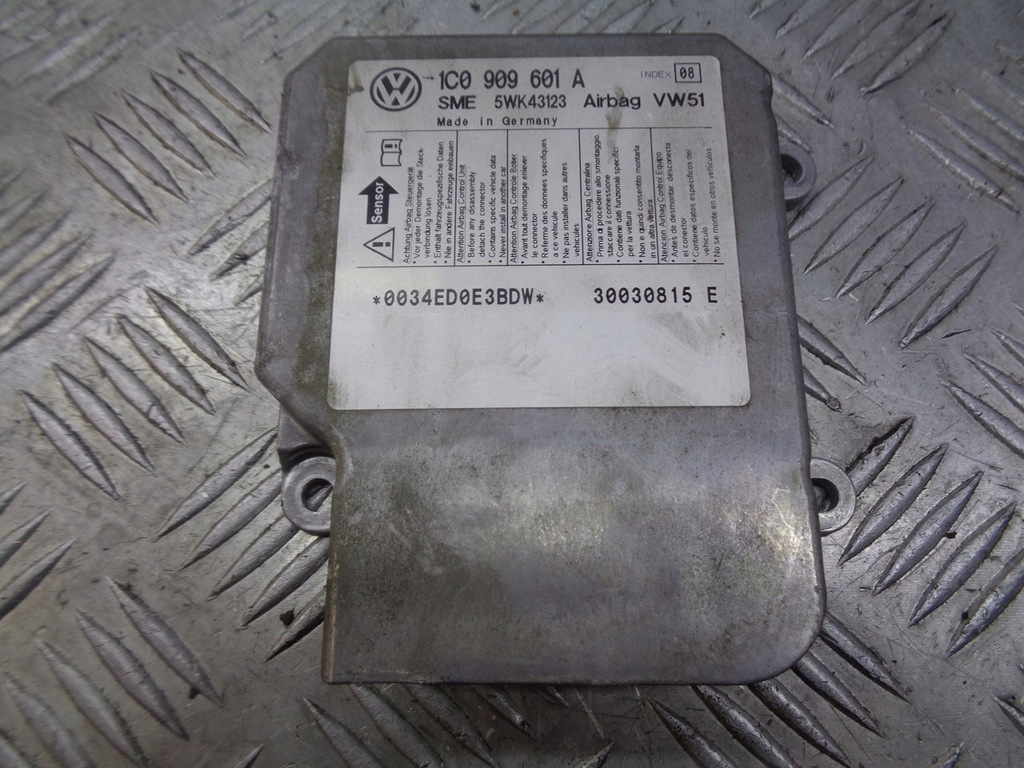 фото №1, Модуль подушка безопасности skoda fabia i 1c0909601a