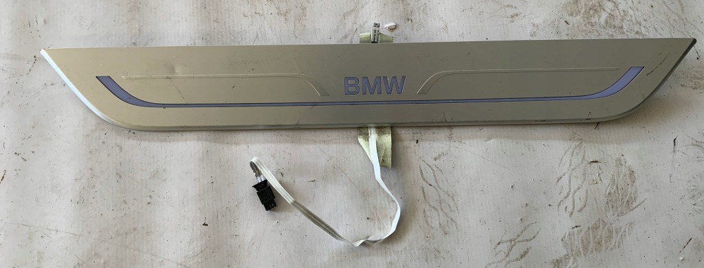 Купить Накладка порог подсвеченная передняя bmw 7 g11 g12
